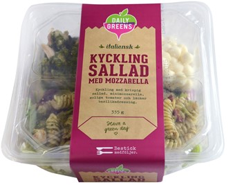 Kycklingsallad med mozzarella